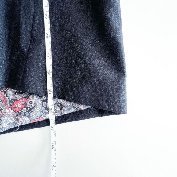 J. GRILL Dallas Collection Mens Suit Jacket Formal Career Long Sleeve Dark Blue - Picture 2 of 9